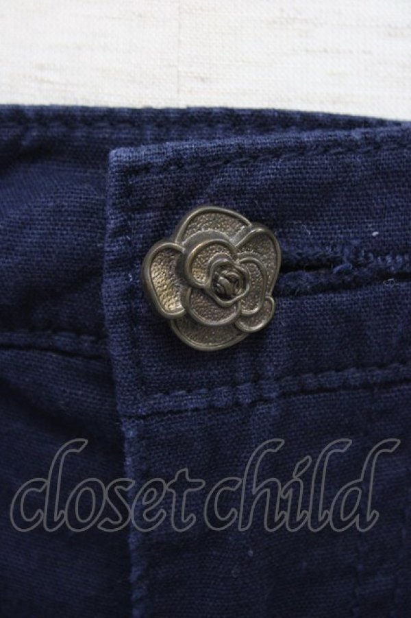 画像8: axes femme / パンツ  紺 T-24-08-19-028-AX-PA-AS-ZT359 (8)