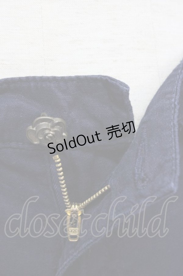 画像9: axes femme / パンツ  紺 T-24-08-19-028-AX-PA-AS-ZT359 (9)