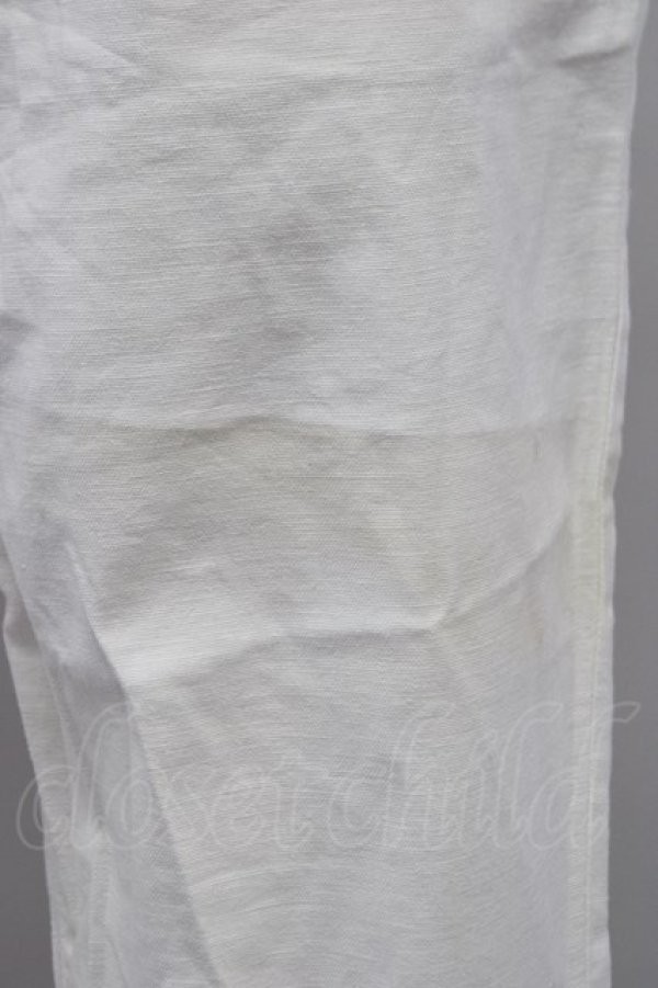 画像6: axes femme / パンツ  白 T-24-08-19-004-AX-PA-AS-ZT380 (6)