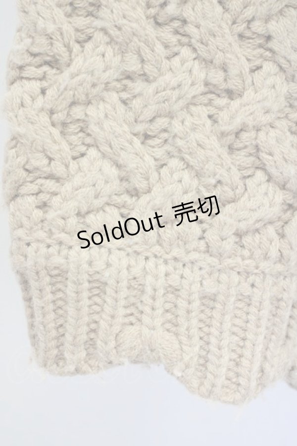 画像4: F i.n.t / パイ編みローゲージニットカーディガン F 茶 T-24-09-18-013-CA-TO-SZ-ZT369 (4)