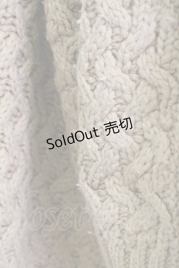 画像6: F i.n.t / パイ編みローゲージニットカーディガン F 茶 T-24-09-18-013-CA-TO-SZ-ZT369 (6)