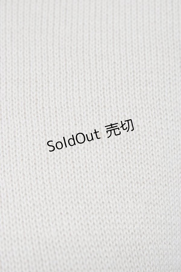 画像6: F&A / ニット編み襟トップス  アイボリー T-24-10-31-015-LO-TO-HD-ZT281 (6)