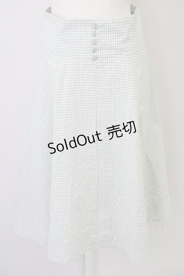 画像1: 【SALE】an another angelus / ギンガムチェックスカート  グリーンＸ白チェック T-24-11-03-018-CA-SK-HD-ZT163 (1)