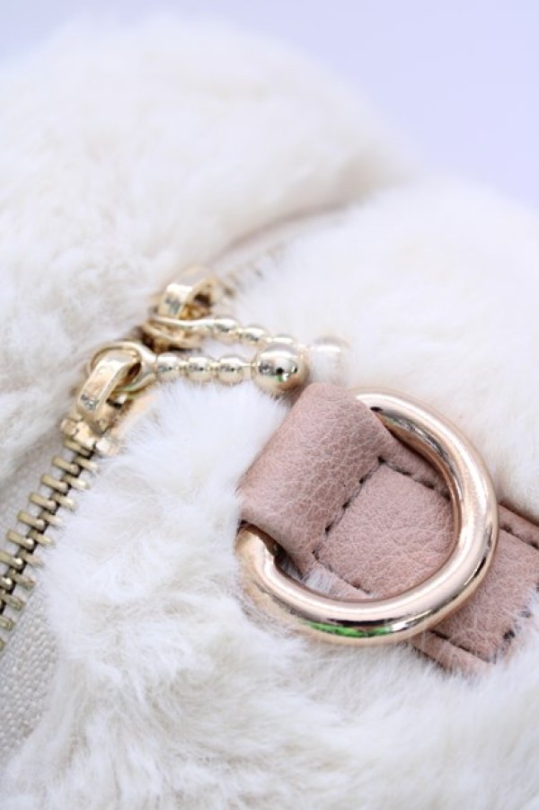 画像5: Fi.n.t / ファーリボンバッグ  アイボリー T-24-11-07-065-CA-BG-HD-ZT-K010 (5)