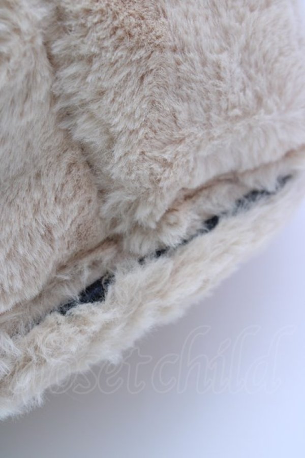 画像4: Fi.n.t / ファーリボンバッグ  アイボリー T-24-11-07-066-CA-BG-HD-ZT-K010 (4)