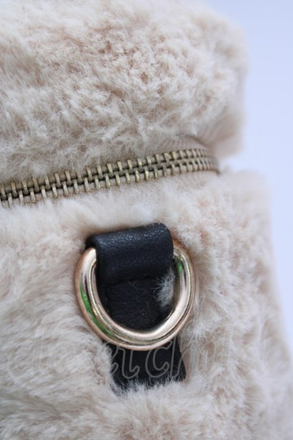 画像6: Fi.n.t / ファーリボンバッグ  アイボリー T-24-11-07-066-CA-BG-HD-ZT-K010 (6)