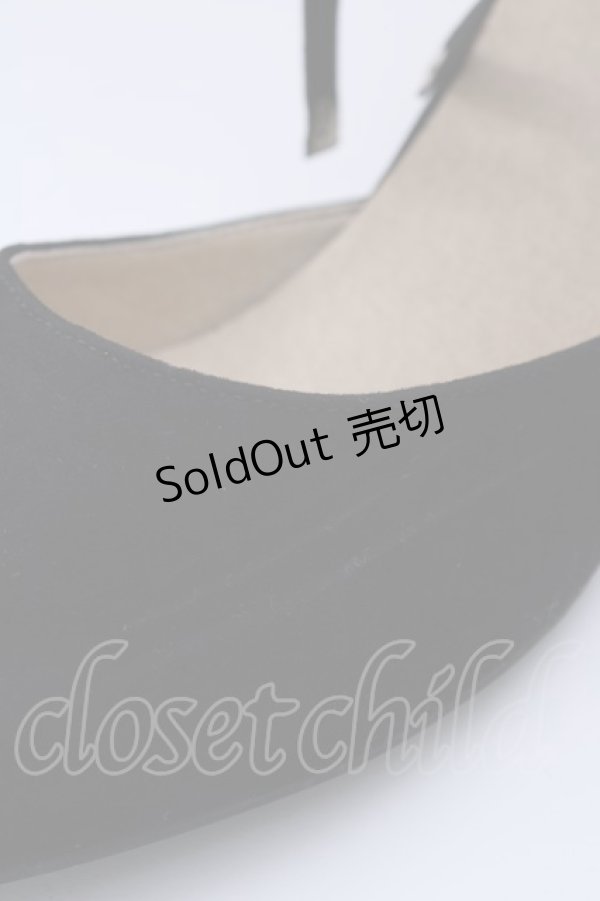 画像4: an another angelus / リボンセパレートパンプス L 黒 T-24-11-07-067-CA-SH-HD-ZT-K002 (4)