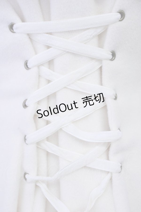 画像3: Mary Magdalene / COAT ケープ付きミディコート  オフ T-24-11-13-016-CL-CO-UT-ZT (3)