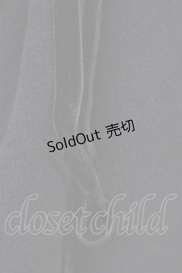 画像4: Mary Magdalene / COAT ケープ付きミディコート  黒 T-24-11-13-004-CL-CO-AS-ZT (4)