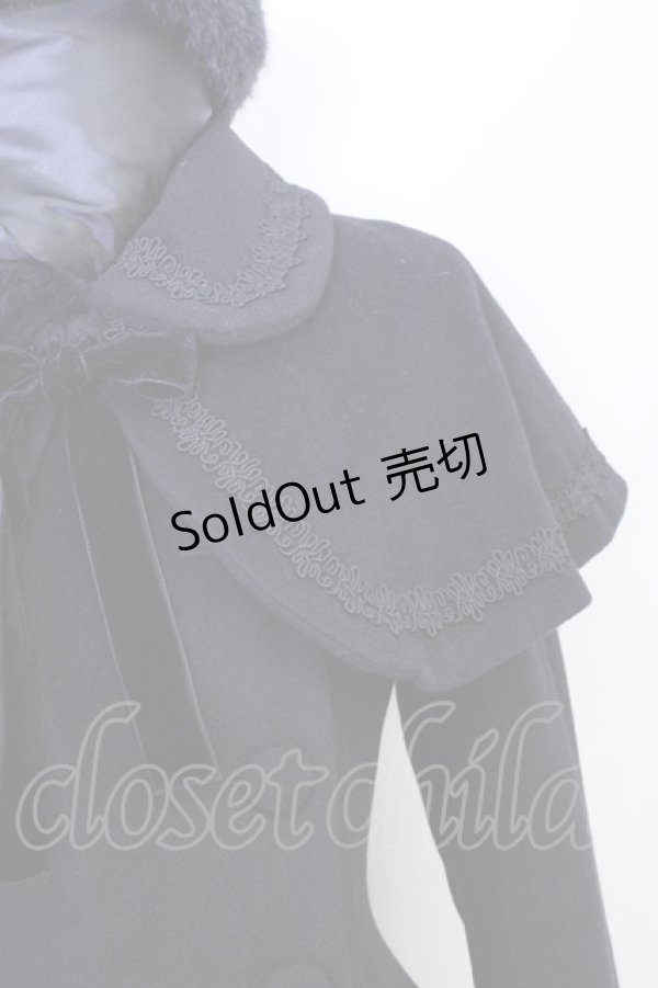 画像6: Mary Magdalene / COAT ケープ付きミディコート  黒 T-24-11-13-004-CL-CO-AS-ZT (6)