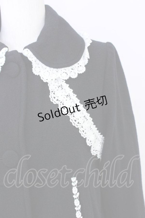 画像5: BABY,THE STARS SHINE BRIGHT / 小公女コート  黒ｘ白 T-24-11-13-006-BA-TO-AS-ZT (5)