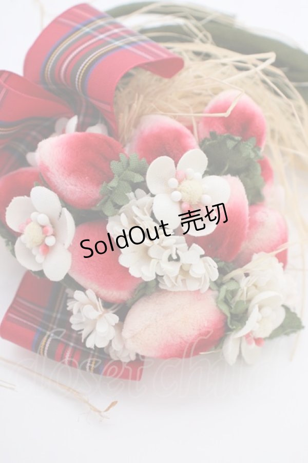 画像3: PINK HOUSE / クランタータンブーケコサージュ  赤 T-24-11-27-026-LO-AC-SA-ZI (3)