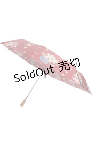 画像: PINK HOUSE / G 折りたたみ傘  赤 T-24-11-27-006-LO-ZA-SA-ZI