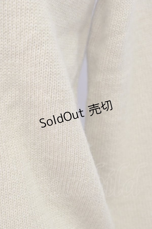 画像4: F i.n.t / 兵隊刺繍ニット  マスタード T-24-12-02-031-CA-TO-SA-ZT357 (4)