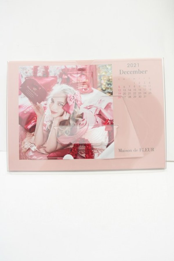 画像3: Maison de FLEUR / 2021年カレンダー  ピンク T-24-12-09-066-LO-ZA-HD-ZT150 (3)