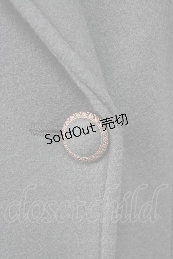 画像3: axes femme / クラシックロングコート L グリーン T-24-12-14-012-AX-CO-SZ-ZT-C049 (3)