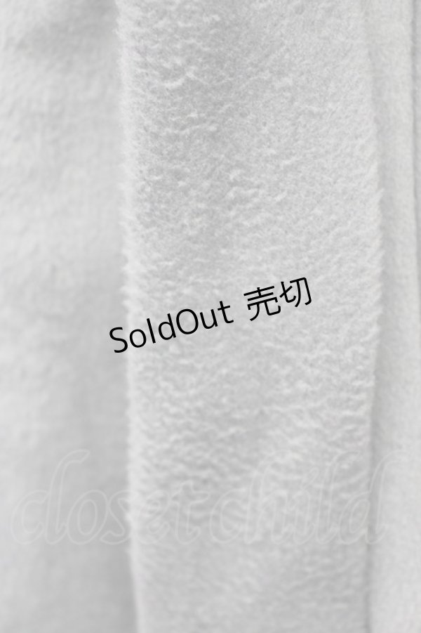 画像6: axes femme / パネル刺繍Ａラインコート M グレー T-24-12-15-006-AX-CO-SZ-ZT-C050 (6)