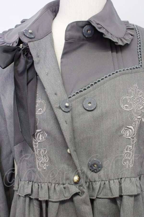 画像7: Amavel / ティアードコート  グレー T-24-12-18-015-CA-CO-SA-ZT362 (7)