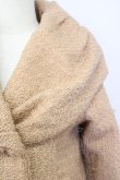画像3: axes femme / BIG衿ショートコート M キャメル T-24-12-26-020-AX-CO-SZ-ZT-C051 (3)