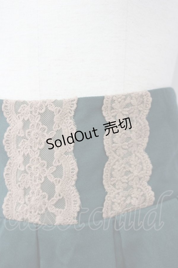 画像3: 【SALE】axes femme / ウエストレースデザインスカート M グリーン T-24-12-26-026-AX-SK-SZ-ZT392 (3)