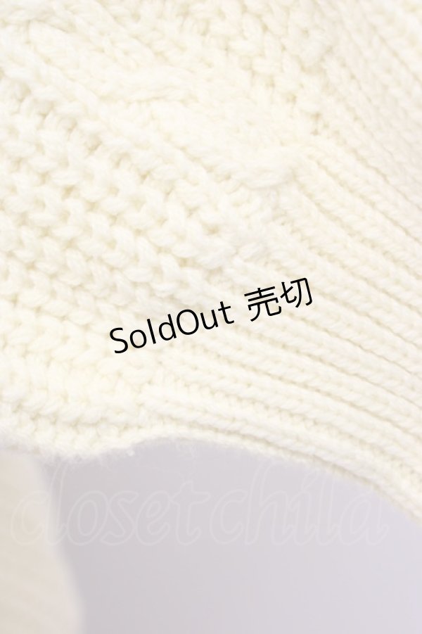 画像5: 【SALE】axes femme / バックリボンニットカーデ M イエロー T-24-12-26-001-AX-TO-SZ-ZT368 (5)