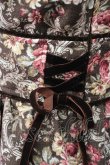 画像3: axes femme POETIQUE /ローズブーケ柄ワンピース M 茶 T-24-12-26-017-AX-OP-SZ-ZT408 (3)