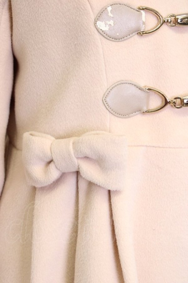 画像3: Amavel / サイドリボンコート  ベージュ T-24-12-27-002-CA-CO-SA-ZT-C060 (3)