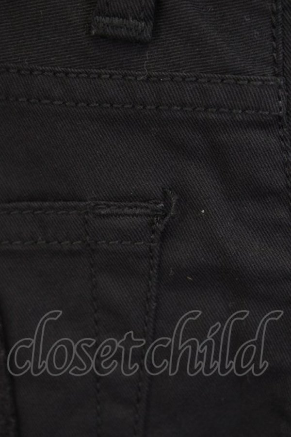 画像4: INGEBORG / 後ろワッペン刺繍パンツ 9 黒 T-24-12-27-019-LO-PA-SA-ZT406 (4)