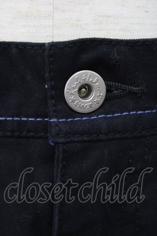 画像6: Karl Helmut / 後ろレザーロゴ刺繍パンツ XL 黒 T-24-12-27-024-EL-PA-SA-ZT406 (6)