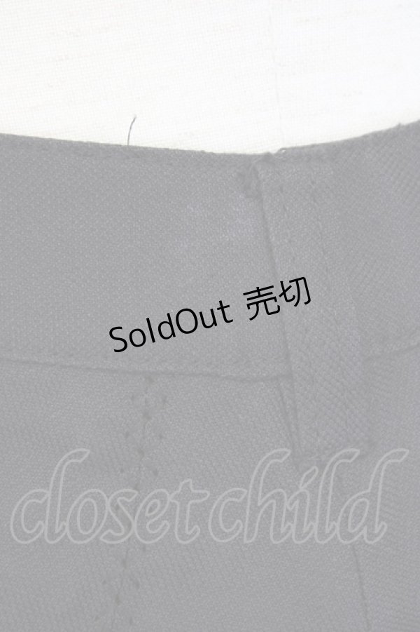 画像5: INGEBORG / 縦刺繍ラインパンツ S 黒 T-24-12-27-014-LO-PA-SA-ZT406 (5)