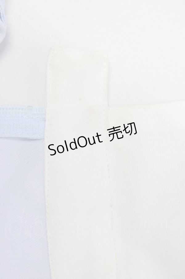 画像6: Innocent World / 大人になったアリスワンピース  サックスＸアイボリー T-25-01-10-022-IW-OP-HD-ZY (6)