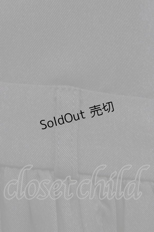 画像4: To Alice / TAポリスサロペットジャンパースカート  黒Ｘ白Ｘシルバー T-25-01-10-015-LO-OP-HD-ZT358 (4)