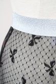 画像3: lilLilly / リボンチュールショートパンツ  黒 T-25-01-12-027-LO-PA-SA-ZI (3)