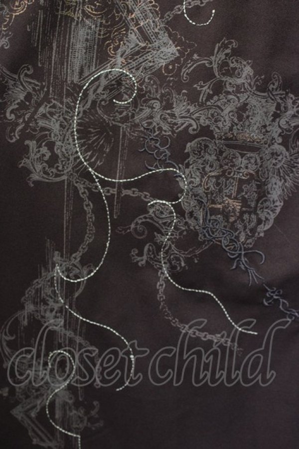 画像3: Rozen Kavalier / スナップボタンシャツワンピース  ブラウン T-25-01-15-019-OO-OP-SA-ZI (3)