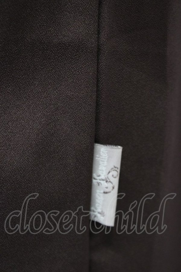 画像8: Rozen Kavalier / スナップボタンシャツワンピース  ブラウン T-25-01-15-019-OO-OP-SA-ZI (8)