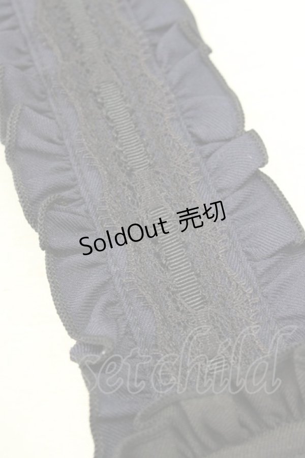 画像9: Ozz oneste / フロント編み上げジャンパースカート  黒 T-25-01-15-029-OO-OP-SA-ZI (9)