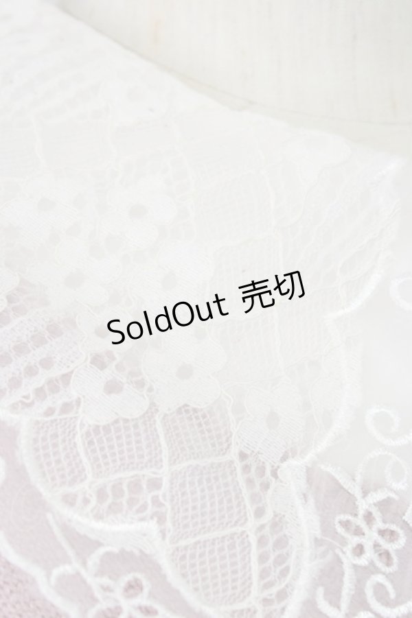 画像4: 【SALE】axes femme POETIQUE / 付け襟ニットワンピース  ピンク T-25-01-15-013-AX-OP-SA-ZT496 (4)