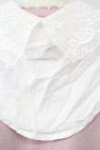 画像8: axes femme POETIQUE / 付け襟ニットワンピース  ピンク T-25-01-15-013-AX-OP-SA-ZI (8)