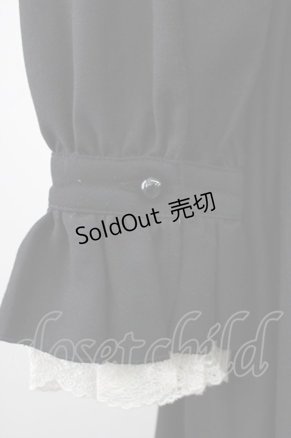 画像4: Sheglit / "Lycoris Fawn"ドレスワンピース  黒Ｘ白 T-25-01-17-029-EL-OP-HD-ZI (4)