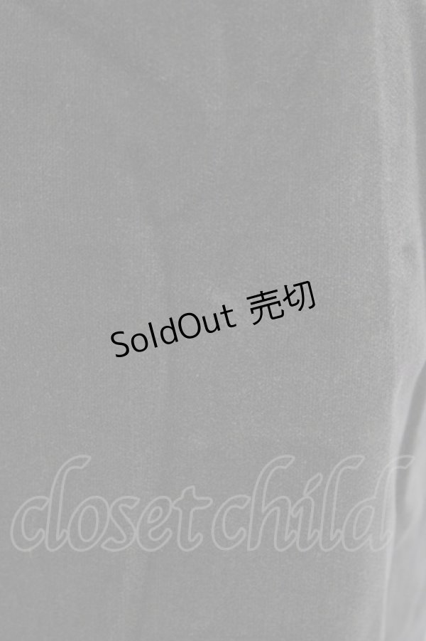 画像4: MILK / Velveteenバニーイヤースカート  グレーＸシルバー T-25-01-18-033-ML-SK-SA-ZI (4)