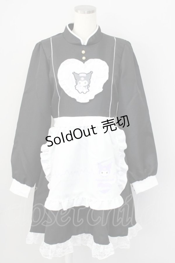 画像1: 【SALE】LOLITAその他(お買取対象外) / サンリオナース風ワンピース M 黒 T-25-01-19-025-LO-SK-HD-ZT447 (1)