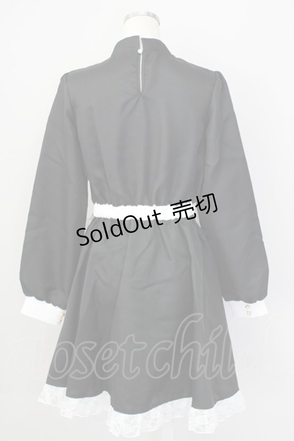 画像2: 【SALE】LOLITAその他(お買取対象外) / サンリオナース風ワンピース M 黒 T-25-01-19-025-LO-SK-HD-ZT447 (2)