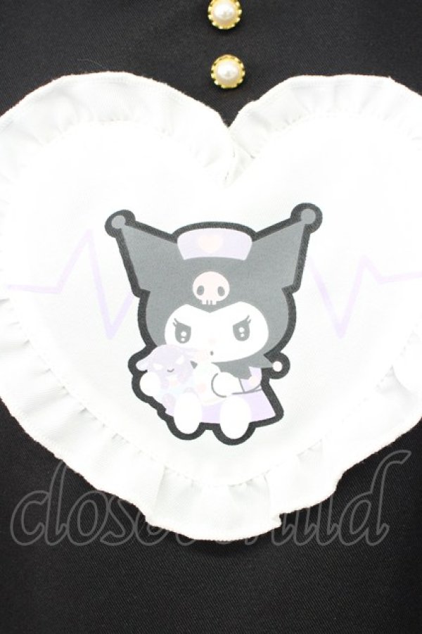 画像3: LOLITAその他(お買取対象外) / サンリオナース風ワンピース M 黒 T-25-01-19-025-LO-SK-HD-ZT447 (3)