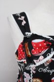 画像3: Angelic Pretty / French Cafe胸リボンジャンパースカートSet  黒 T-25-01-20-024-AP-OP-SA-ZY (3)