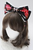 画像7: Angelic Pretty / French Cafe胸リボンジャンパースカートSet  黒 T-25-01-20-024-AP-OP-SA-ZY (7)
