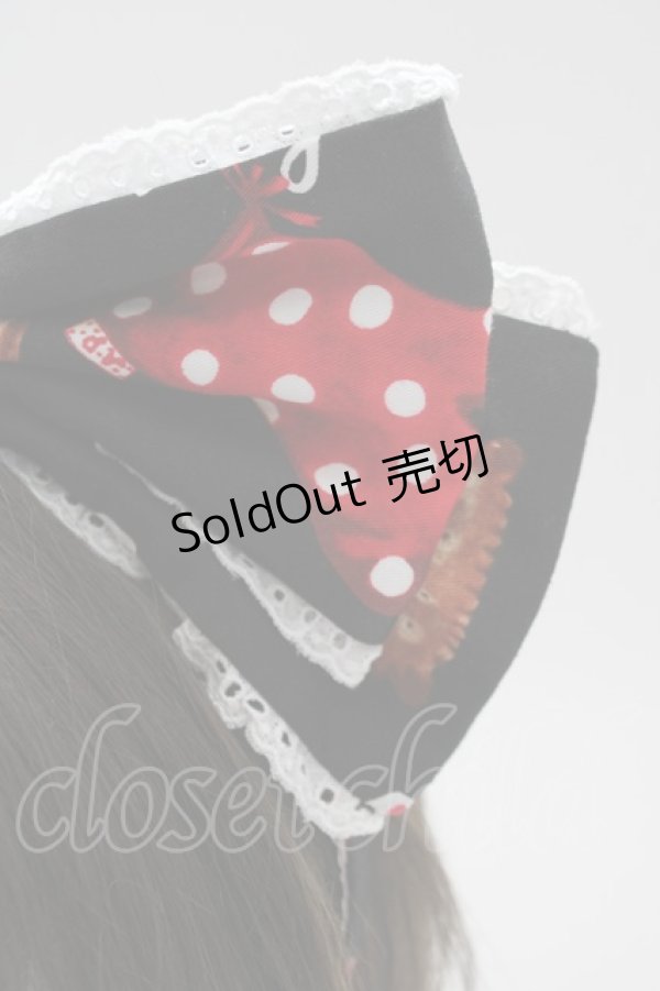 画像8: Angelic Pretty / French Cafe胸リボンジャンパースカートSet  黒 T-25-01-20-024-AP-OP-SA-ZY (8)