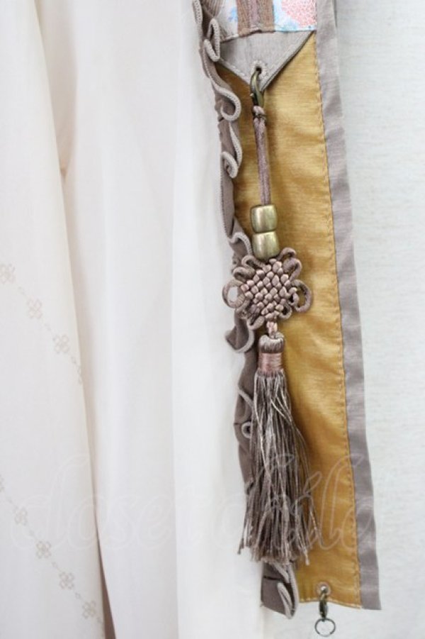 画像8: Ozz oneste /  チャイナタッセル着物袖ロングカーディガン  アイボリー T-25-01-20-016-OO-TO-SA-ZI (8)