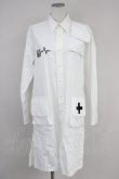 画像1: MILKBOY / DOCTOR'S COAT  ホワイト T-25-01-20-017-MB-OP-SA-ZI (1)