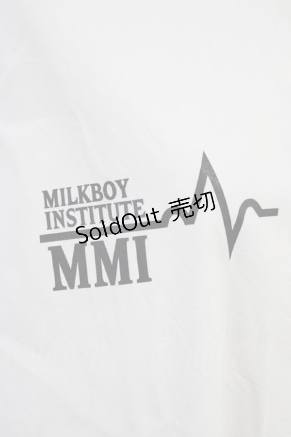 画像3: MILKBOY / DOCTOR'S COAT  ホワイト T-25-01-20-017-MB-OP-SA-ZI (3)