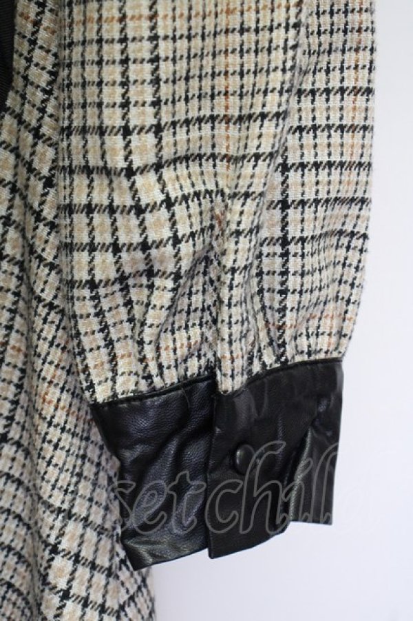 画像3: Bubbles /チェックワンピース F ベージュ T-25-01-22-023-CA-OP-SZ-ZT167 (3)